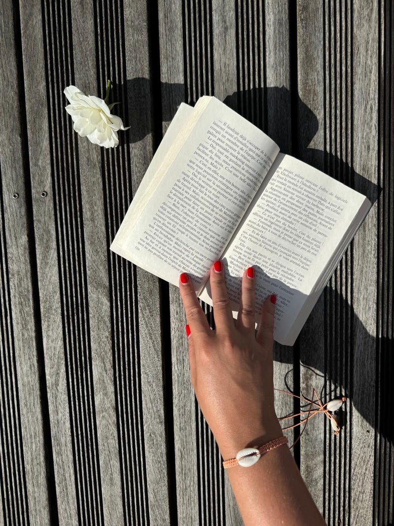 Bracelet coquillage | Shell corail